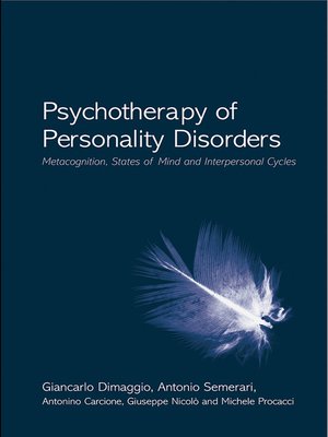 cover image of Psychotherapy of Personality Disorders